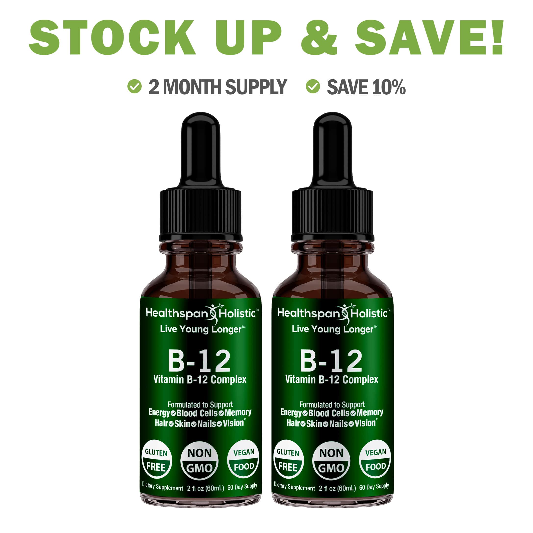 2oz Vegan B12 Supplement